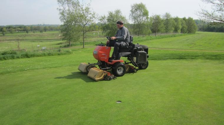 Greenklipper græs golf